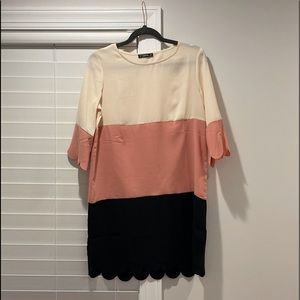 SHEIN Block Stripe Shift Dress